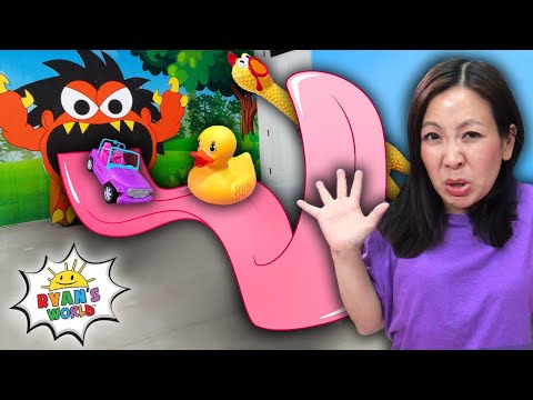 Giant Gobble Moe Monster Game! Don't Get Eaten!