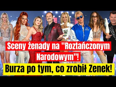 Sceny żenady na "Roztańczonym Narodowym". Burza po tym, co zrobił Zenek. Doda dała popis…