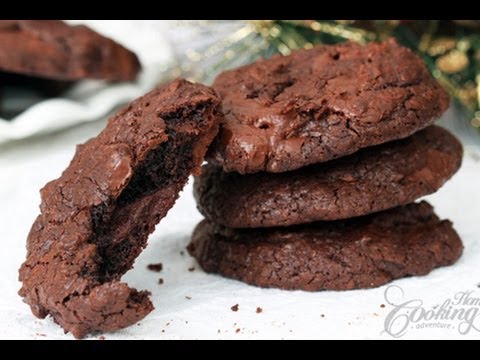 Double Chocolate Chunk Cookies