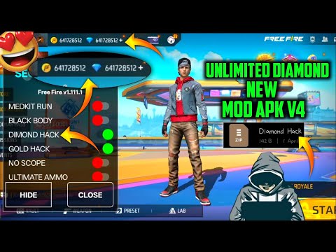 free fire unlimited diamond hack menu mod apk 2025|free fire diamond hack new mod menu ob 49
