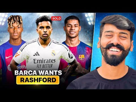 Barcelona wants Nico Williams and Rashford Together ! What Happened to Rodrygo | Football Transfer