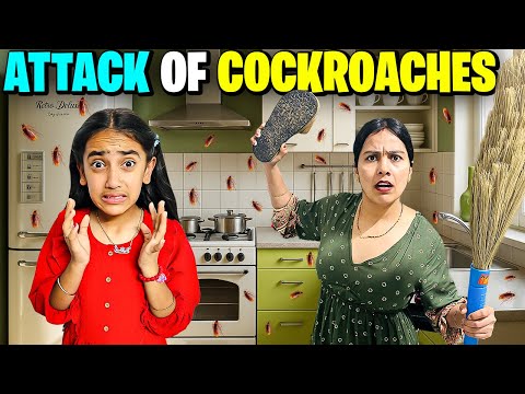 COCKROCHES🪳ne KITCHEN mei attack kiya😱KITCHEN MAKEOVER! Kitchen Tour!!!🍜🍫 @SamayraNarulaandFamily