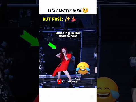 Nothing can stop lead dancer!😍 #blackpink #rosé #lisa #jennie #jisoo