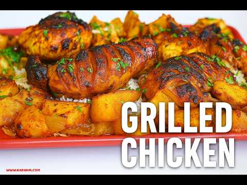 Juicy chicken with potatoes in an oven bag – so tender Roasted chicken and fluffy rice – a perfect d