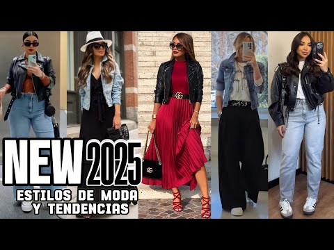 OUTFITS MODA 2025 TENDENCIAS MUJER ROPA DE MODA CON ESTILO 2025!!