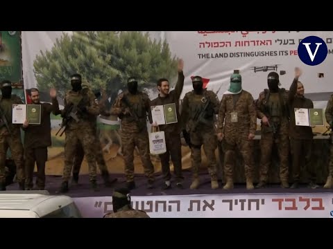 Hamas ya ha liberado a cinco de los seis rehenes que tiene previstos entregar en la Franja de Gaza