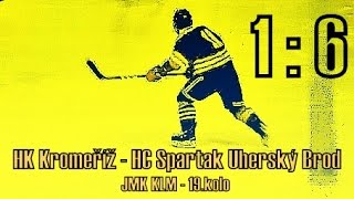 20170107 HK Kroměříž : HC Spartak Uherský Brod - JMK KLM 19.kolo celé utkání