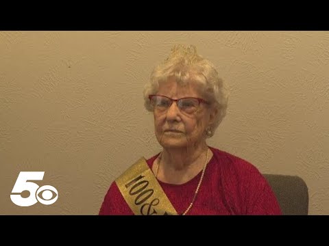 YouTube video thumbnail: Fort Smith Woman Celebrates 100 Years of Life