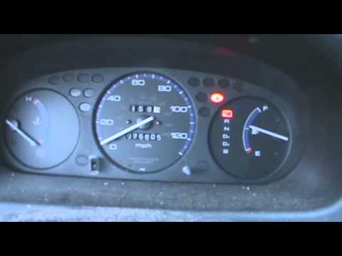 Honda dash lights problems #4