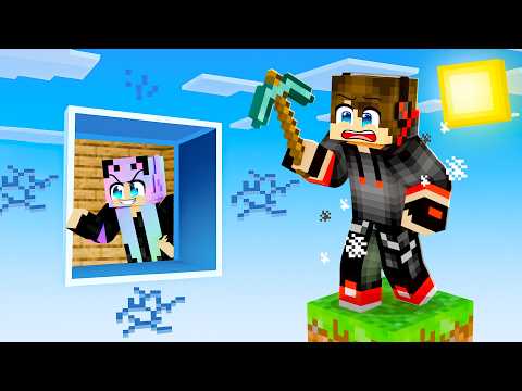 I Trolled my SISTER in a FAKE SIMULATION CHUNK in MINECRAFT