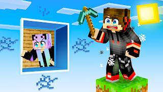 I Trolled my SISTER in a FAKE SIMULATION CHUNK in MINECRAFT