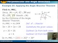 Exploring Perpendicular and Angle Bisectors