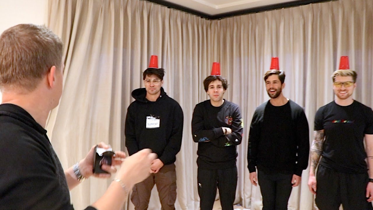 CARD THROWING TRICK SHOTS (PAINFUL)