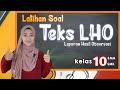 Kuis Pemahaman Materi TEKS LHO