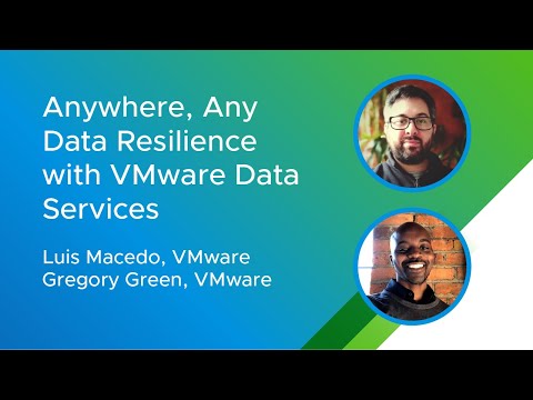 Learn how VMware Data Services supports application data resilience for event streaming and data management.