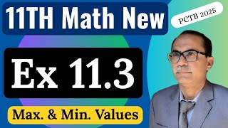 Exercise 11.3 Chapter 11 || 11Th Class Math New Book 2025 PCTB