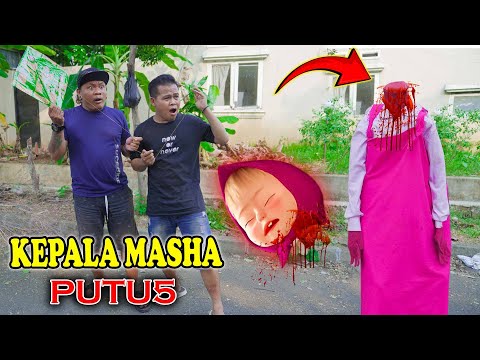 KEPALA MASHA PUTUS TERKENA BENANG LAYANGAN