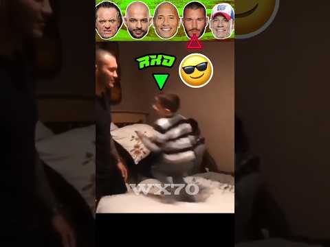 The Undertaker VS Ricochet VS The Rock VS Randy Orton VS John Cena - Play With Kid
