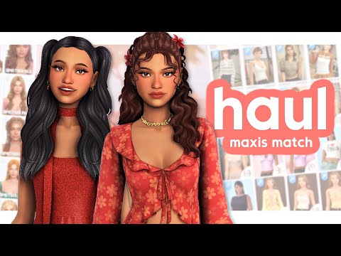 BEST CC FINDS | Sims 4 Custom Content Haul (Maxis Match)