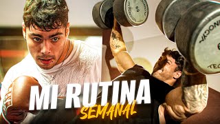 Mi Rutina Semanal al Detalle