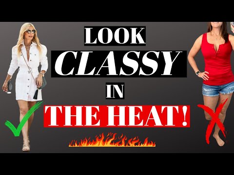 Do's And Don'ts of Dressing on Hot Summer Days | Fashion Over 40