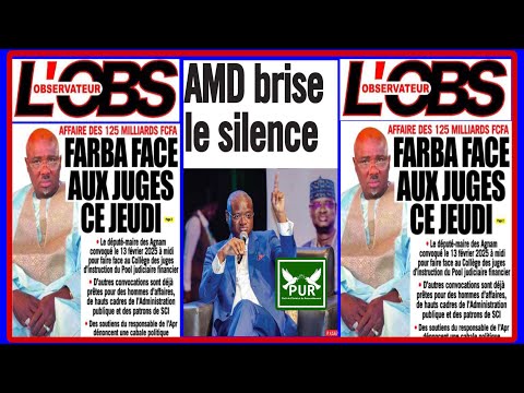 Revue de presse Lundi 10 février 2025 bec Mame khalifa