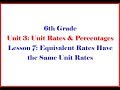 Unit Rates and Cost Comparisons