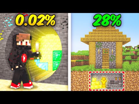 I Found Minecraft Hidden Secret Rooms