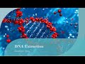 DNA Extraction Methods and Principles