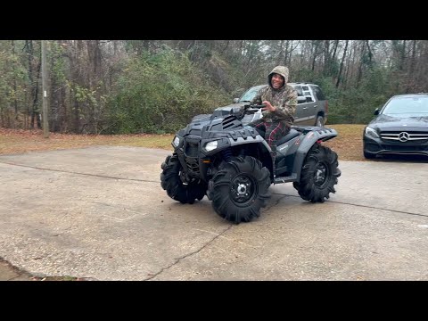 I Got My Bf His Dream Four Wheeler For Christmas!