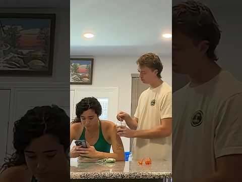 Seeing If I Can Annoy My Wife #couples #marriedlife