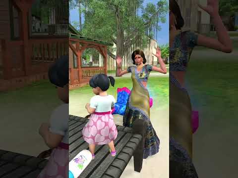 মা মেয়েকে জন্ম দিয়েই মারা গেল 😱😱#cartoon #shortsfeed #cartoon