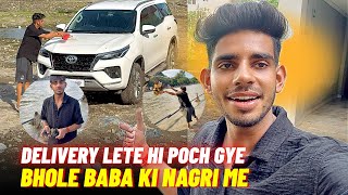 Finally New Car लेते ही अपनी full Team के साथ Haridwar 🙏🔱￼पाहुंच गए।
