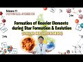 Nucleosynthesis and Stellar Evolution