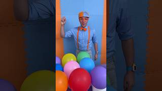 Pop the BALLOON! Sink or Float with Blippi's Sea Creature Surprise! #blippi #shorts