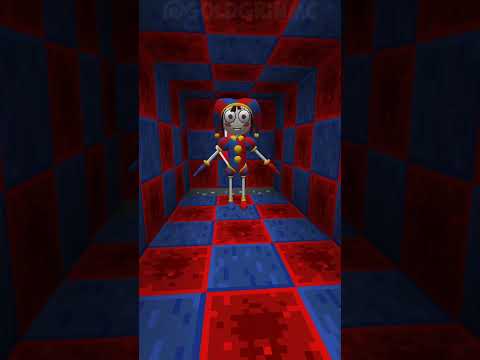 Holes Lead To Pomni? and Pomni Ben ? and Pomni SpeakerMan ? | OHIO ENDING...? #shorts #minecraft