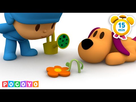 🪄 魔法のじょうろ！🤩（15分）l Pocoyo 🇯🇵 日本語 - 公式チャンネル | 全話　子どものためのアニメ動画