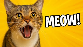 Gatos Maullando Fuerte y Mucho 😻 ¡Los Mejores Maullidos que Vas a Escuchar!