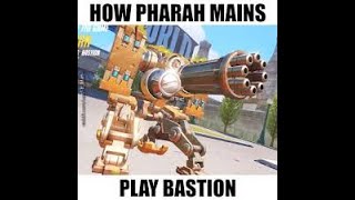 overwatch phara bastion 1650 gamplay