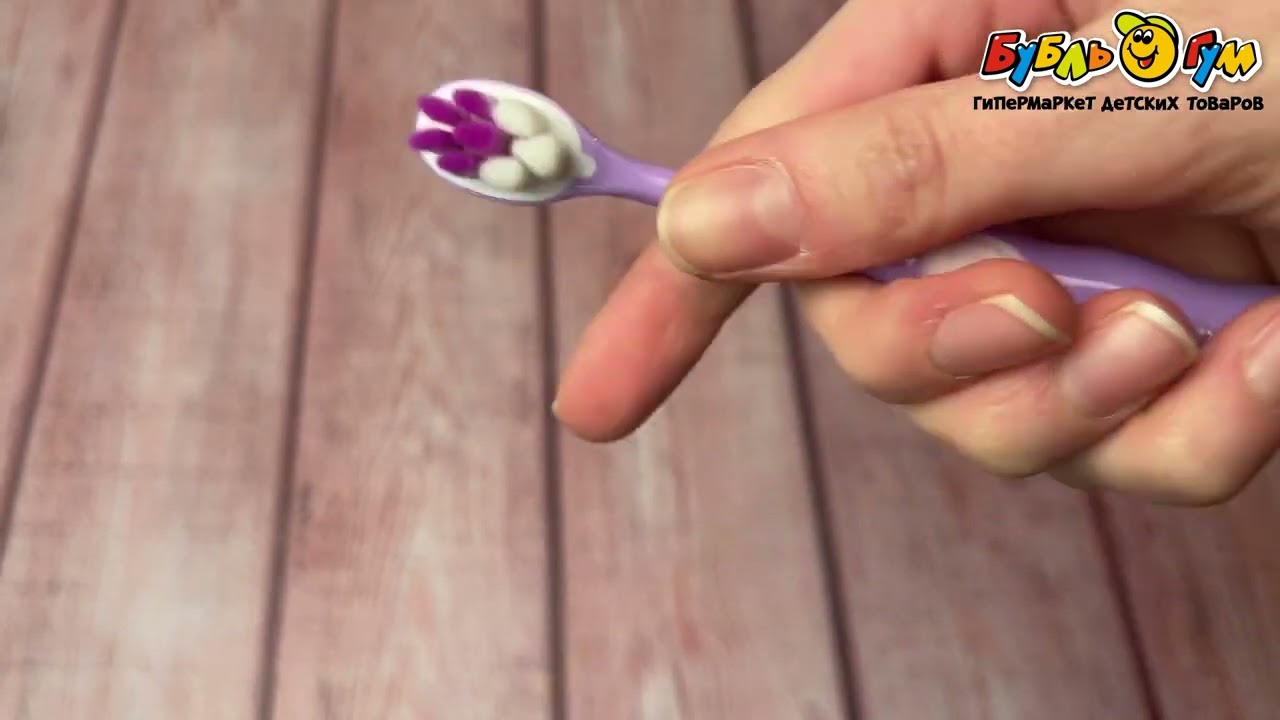 Щетка зубная Longa Vita kids мануальная с 5лет в ассортименте - видео