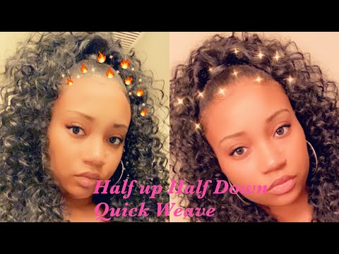 Quick Weave Curly Hair Tutorial 11 21