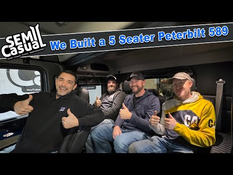 WHAT!!! Custom Built 5 seater Peterbilt