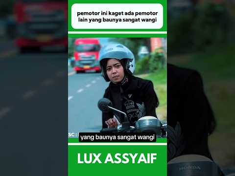 WANITA INI KAGET ADA PEMOTOR YANG BAUNYA SANGAT WANGI #shorts
