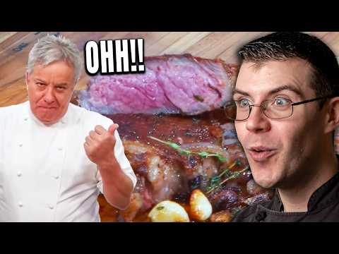 Pro Chef Reacts.. To Chef Jean Pierre's PERFECT Steak!