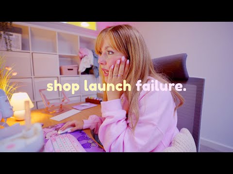 STUDIO VLOG ✿ Things don't always go to plan. A honest week in the life of a small business