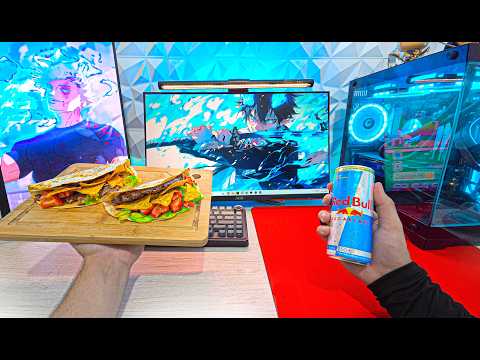 Um Gamer CLT Aproveitando a Madrugada Perfeita (Fui Trabalhar Virado KK)