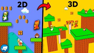 Convertí JUEGOS 2D en 3D con BLOCKBENCH