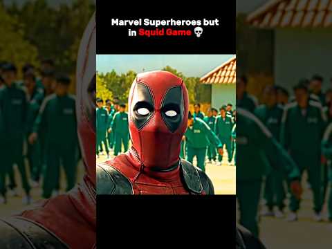 Squid game mein superhero#marvel #viralshort #squidgame