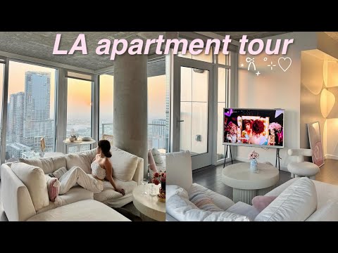 MY LA APARTMENT TOUR 2024 | living alone in downtown