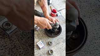 Cause of late failure of wheel bearing